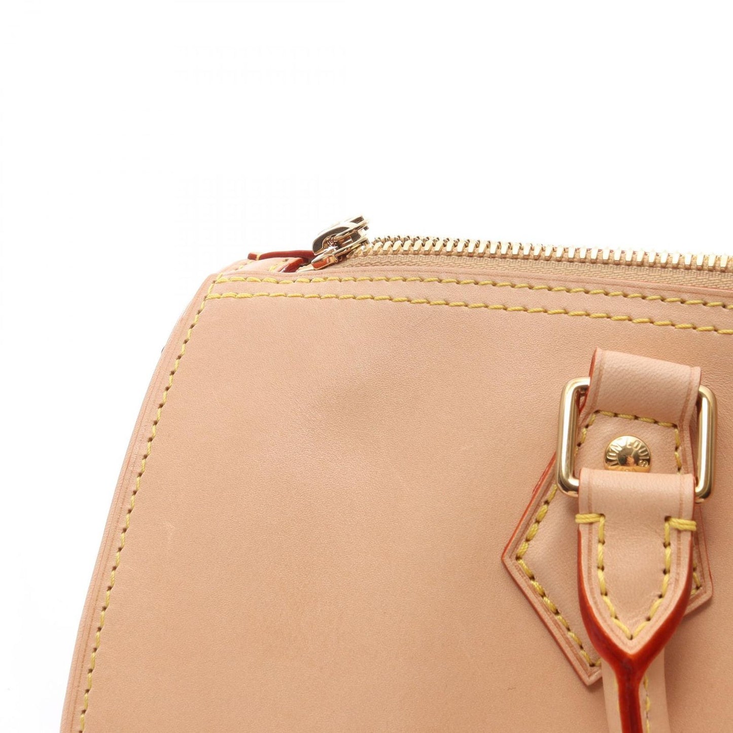 Louis Vuitton Handbag Speedy Soft 30 Beige Leather Suzu — view 8