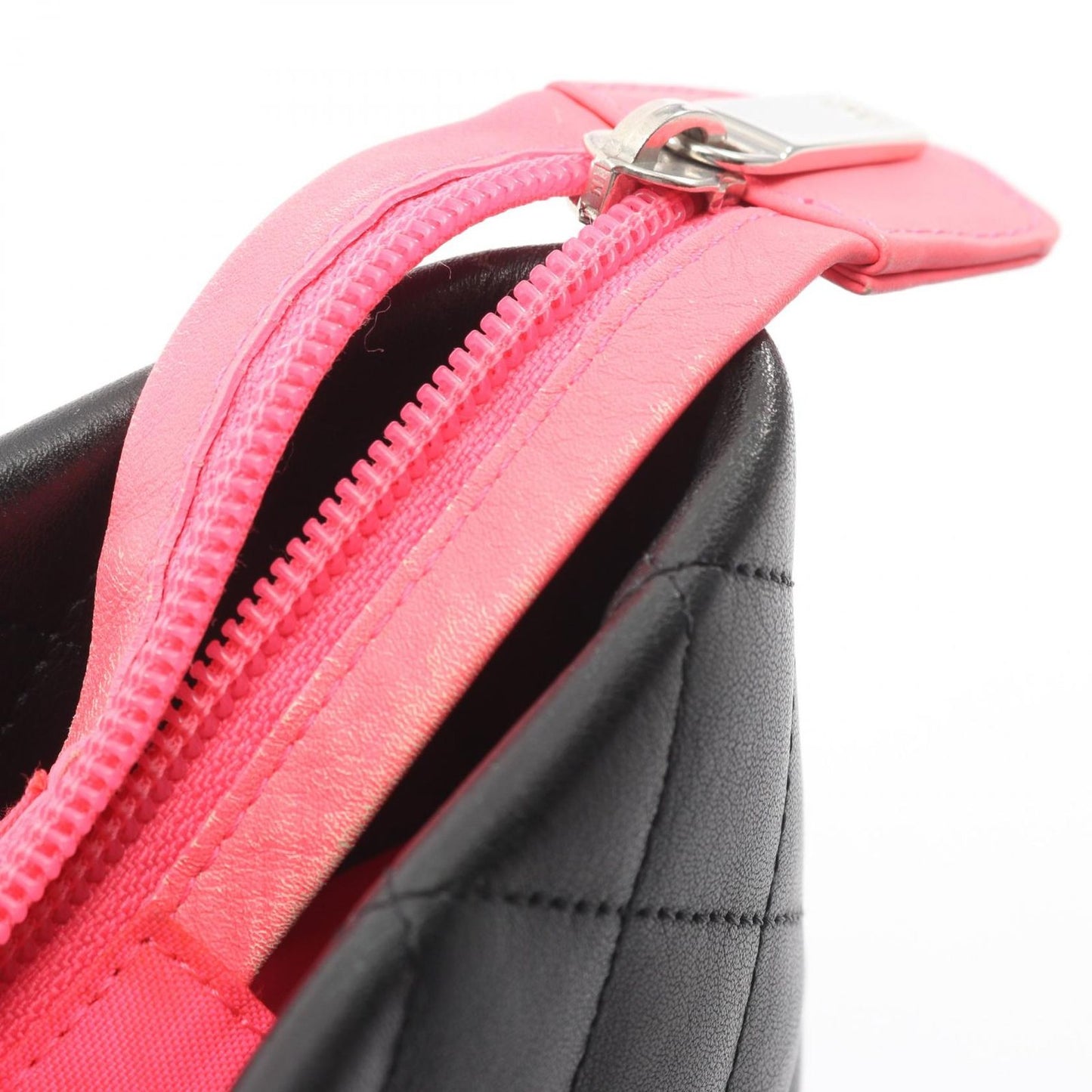 Chanel Tote Cambon Line Black Enamel Leather Patent — view 9