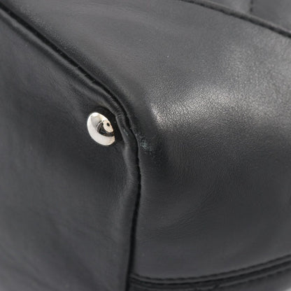 Chanel Tote Cambon Line Black Enamel Leather Patent — view 6