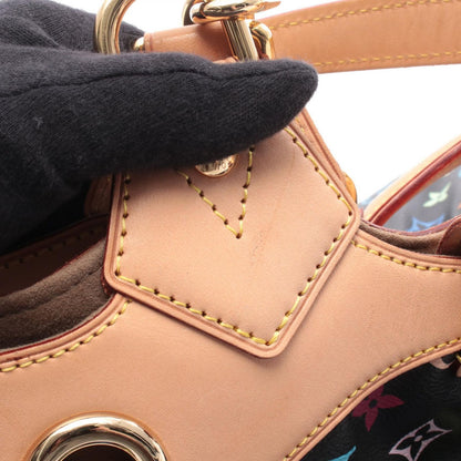 Louis Vuitton Handbag Ursula Noir Co Ting Canvas Leather — view 9