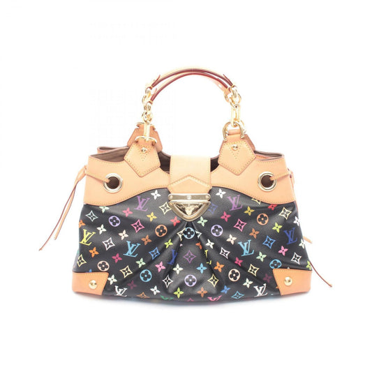 Louis Vuitton Handbag Ursula Noir Co Ting Canvas Leather