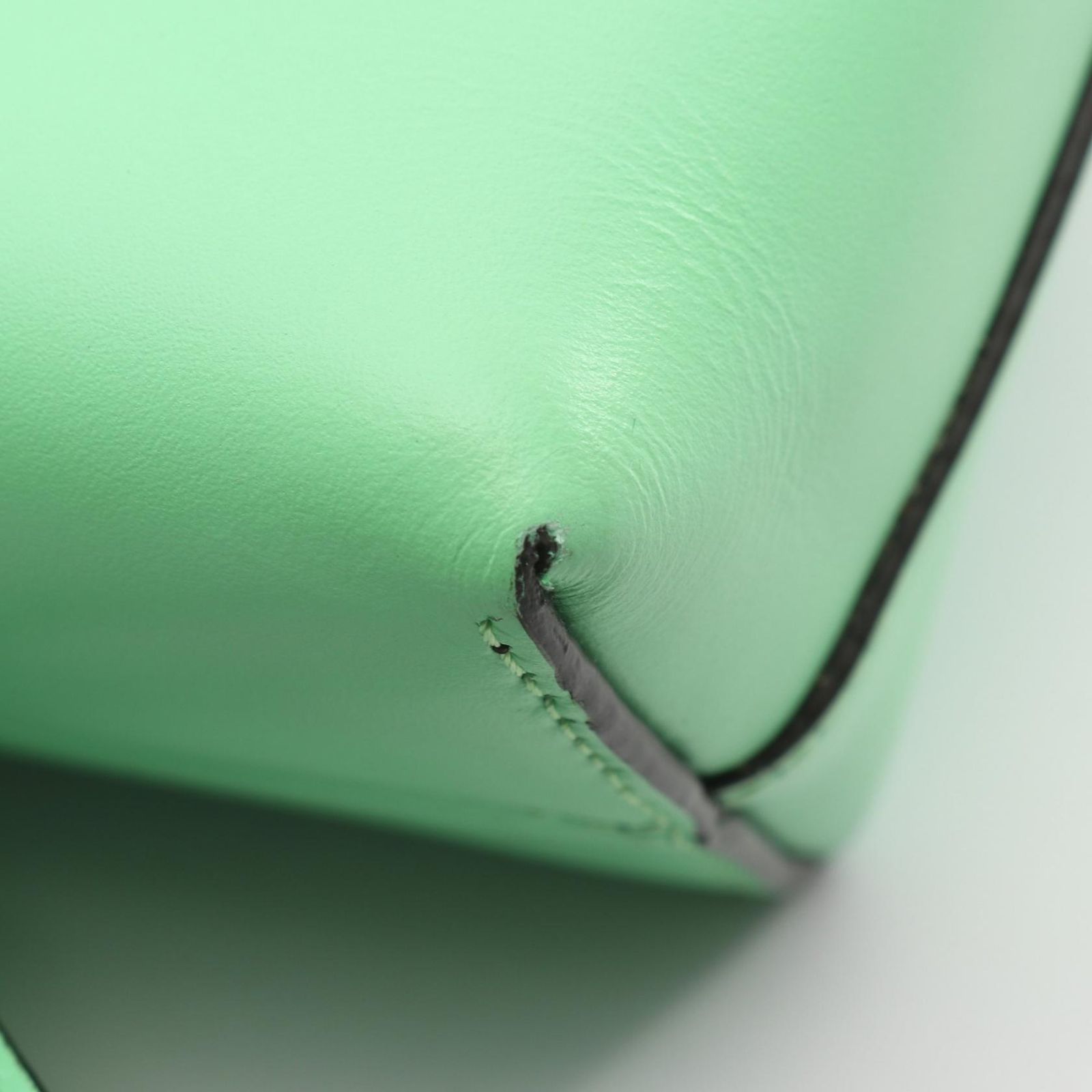 Fendi Handbag by the Way Mini Light Green Leather — view 6