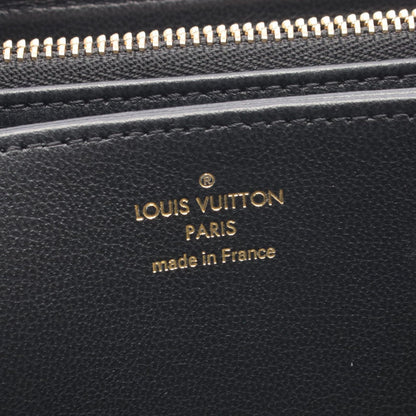 Louis Vuitton Round Wallet Zippy Noir Leather — view 4