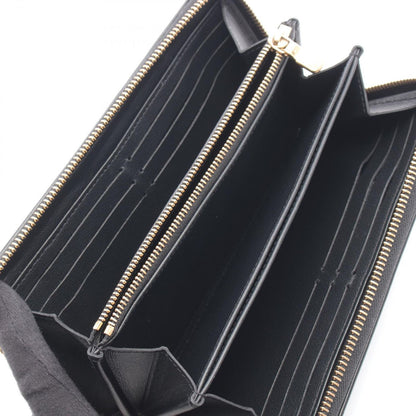 Louis Vuitton Round Wallet Zippy Noir Leather — view 3