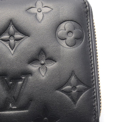 Louis Vuitton Round Wallet Zippy Noir Leather — view 7