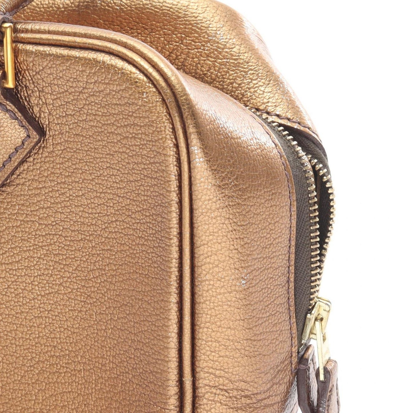 Hermes Handbag Mini Plume 20 Metallic Blancs Mini — view 9