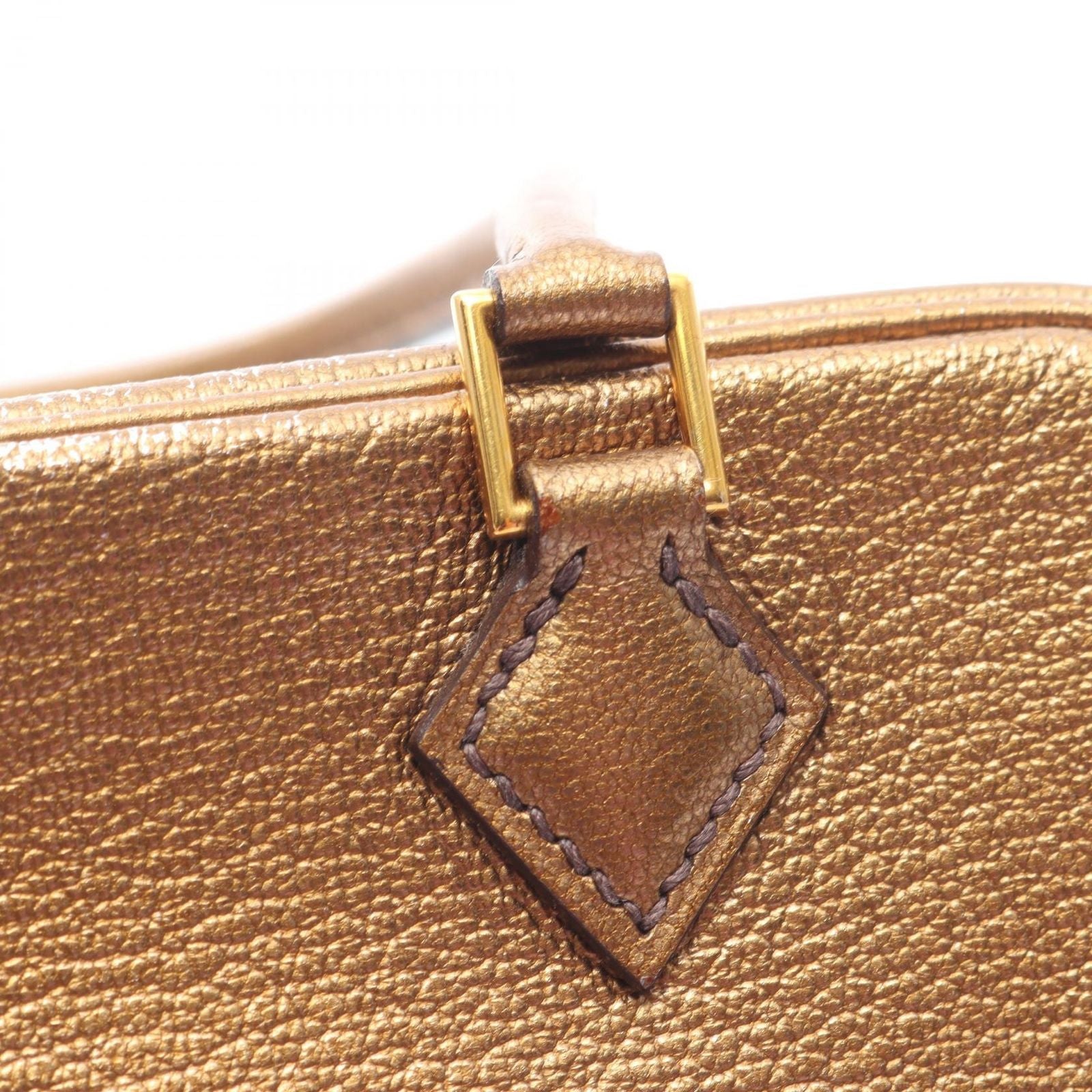 Hermes Handbag Mini Plume 20 Metallic Blancs Mini — view 7