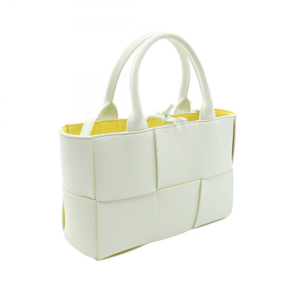 Bottega Veneta Tote Mini Colored Green Yellow Leather Maxi Intrecha Tomini Alco — view 2
