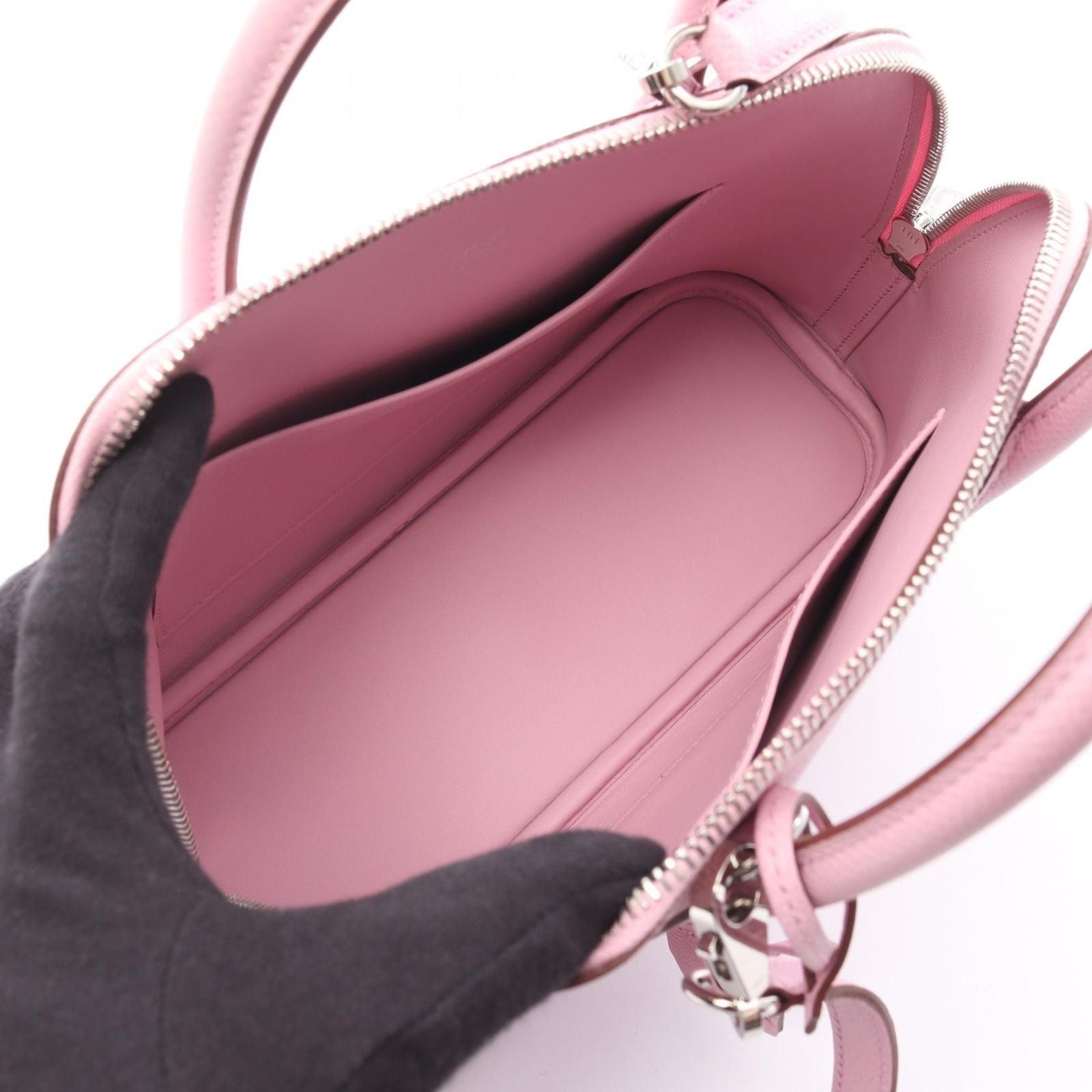 Hermes Handbag Bolide 25 Vuzil Vest Leather 25 — view 3