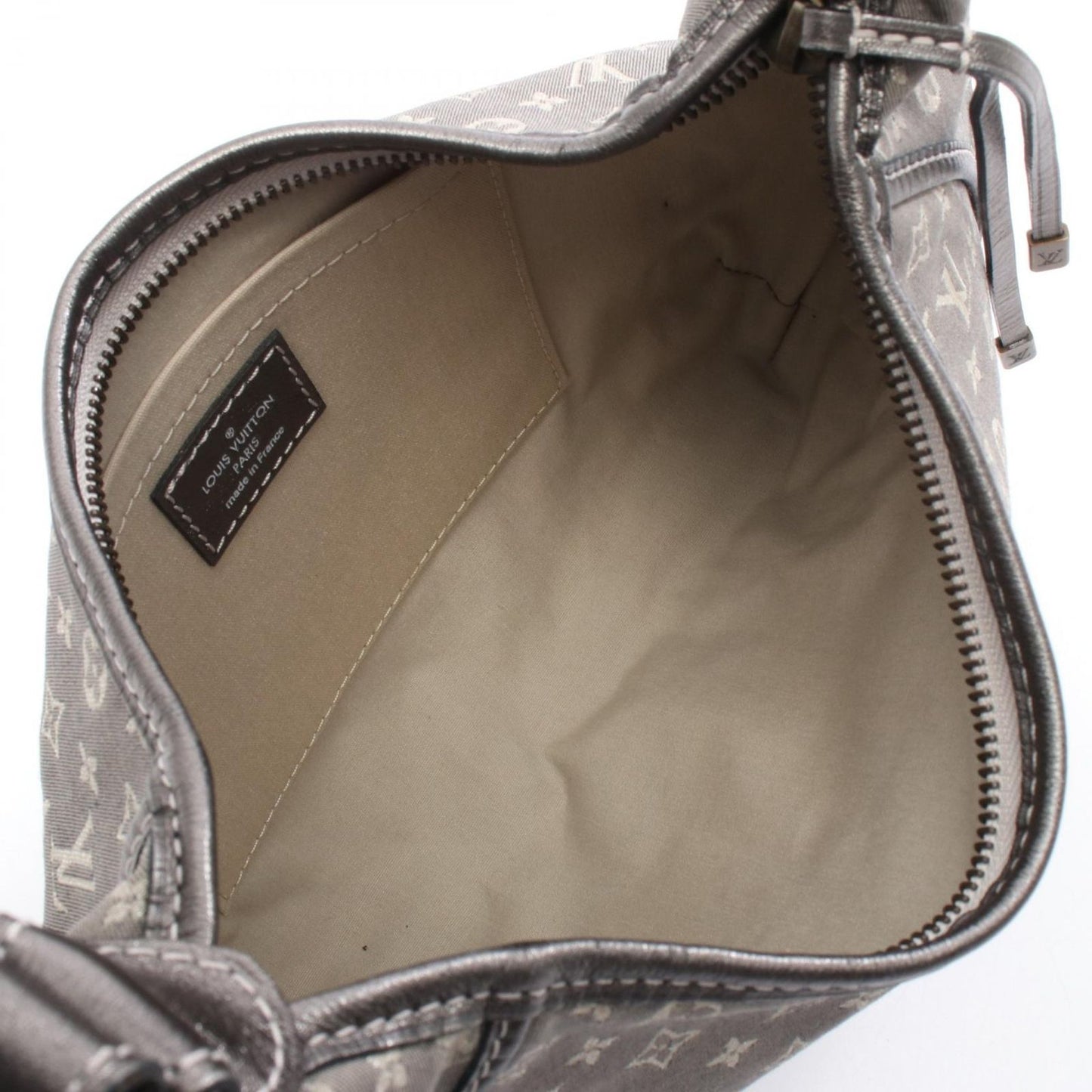 Louis Vuitton Shoulder Bag Manon PM Platine Canvas Leather — view 3