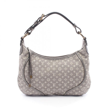 Louis Vuitton Shoulder Bag Manon PM Platine Canvas Leather