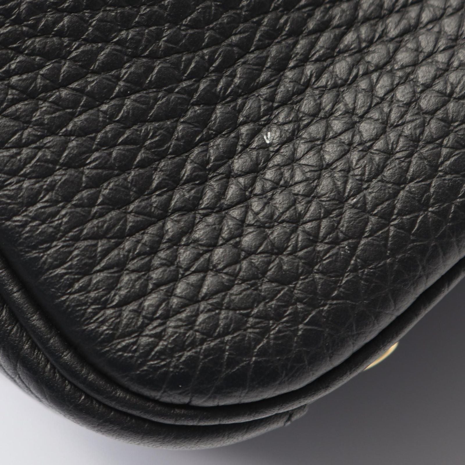 Hermes Shoulder Bag Lindy Mini Black Leather — view 7