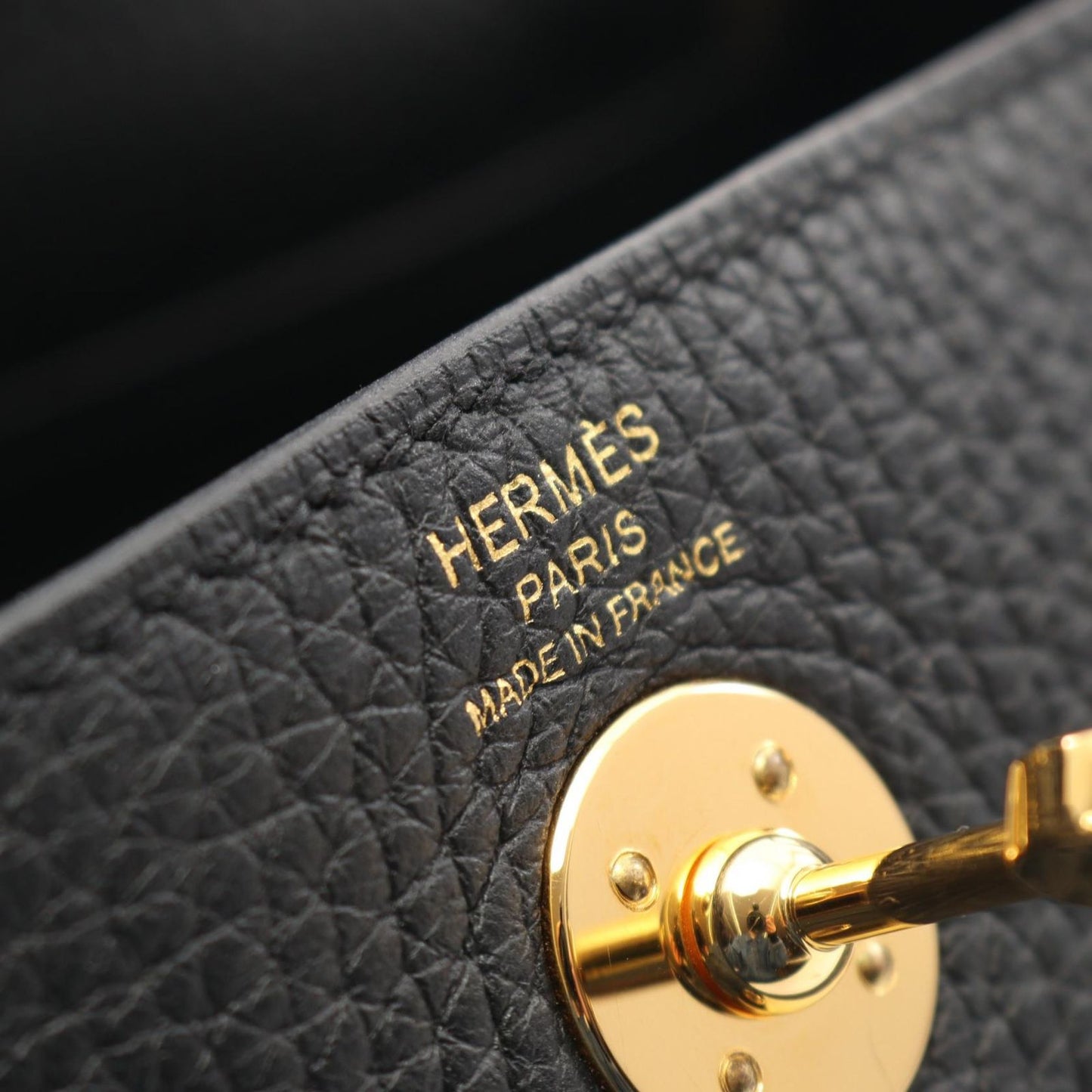 Hermes Shoulder Bag Lindy Mini Black Leather — view 4