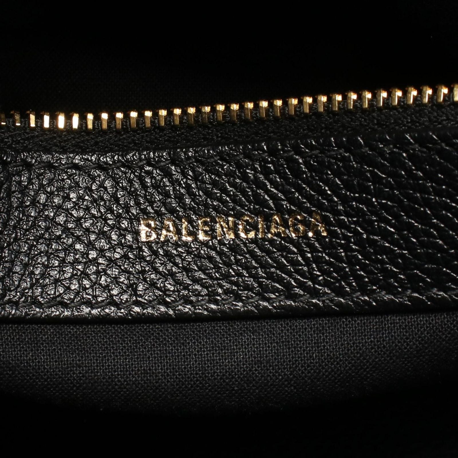 Balenciaga Handbag Ville Top Handle Bag Black Leather — view 4
