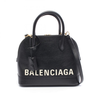 Balenciaga Handbag Ville Top Handle Bag Black Leather