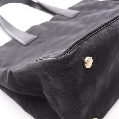 Chanel Tote New Travel Line MM Black Leather MM — view 9