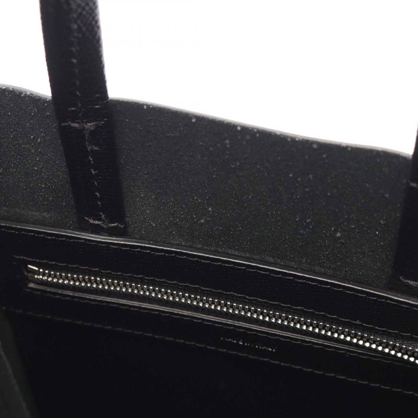 Celine Tote Vertical Small Cover 2-Way Black Leather — view 5