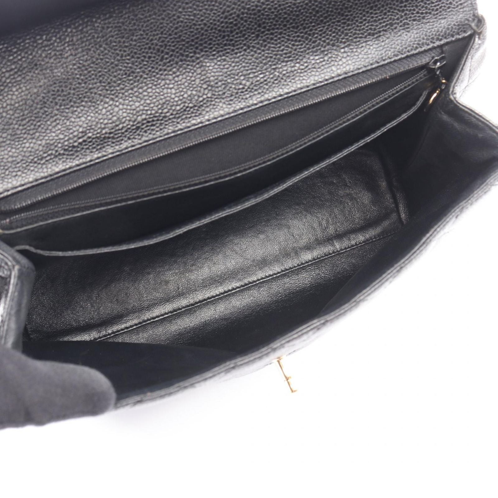 Chanel Handbag Quilted Black Leather — view 3