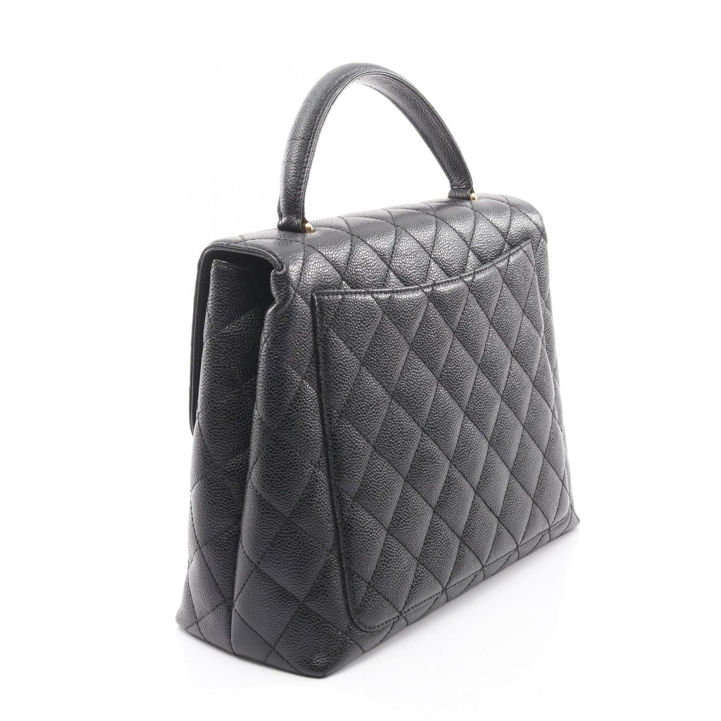 Chanel Handbag Quilted Black Leather — view 2