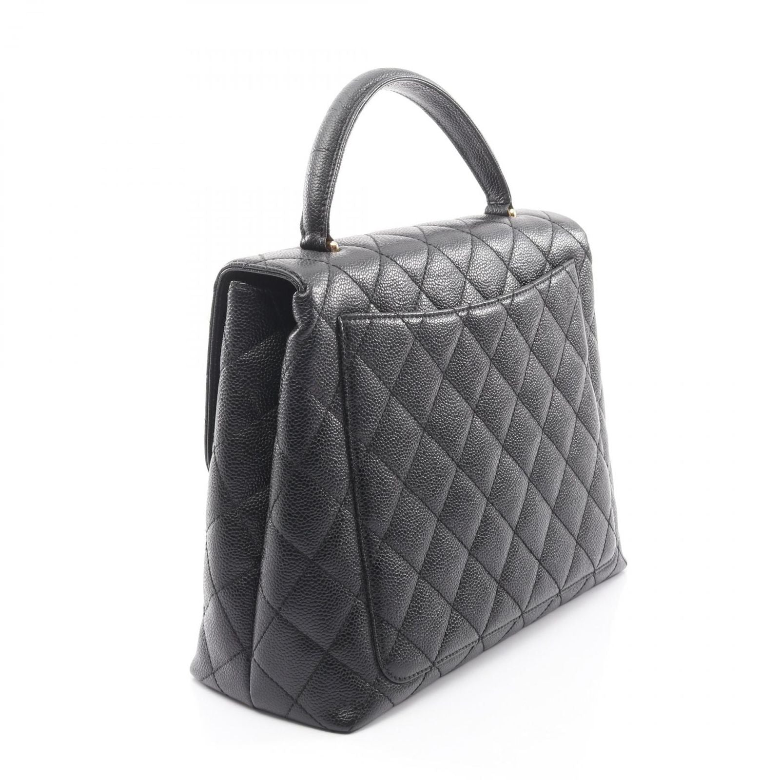 Chanel Handbag Quilted Black Leather — view 2