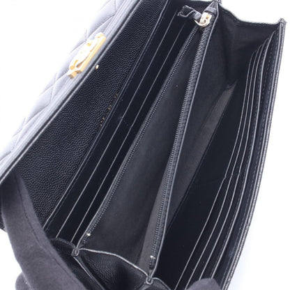 Chanel Bifold Wallet Boy Black Calf Boy Zip — view 3
