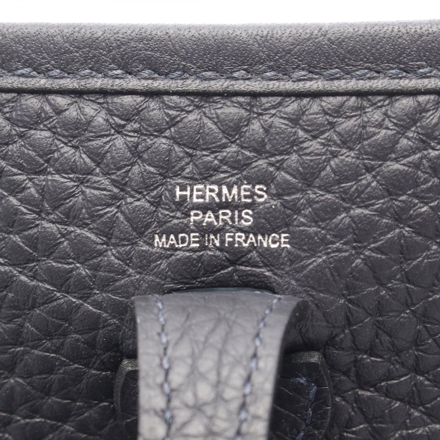 Hermes Shoulder Bag Evelyne TPM Canvas Leather Amazon TPM — view 4