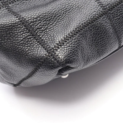 Chanel Tote Choco Bar Black Calf — view 6