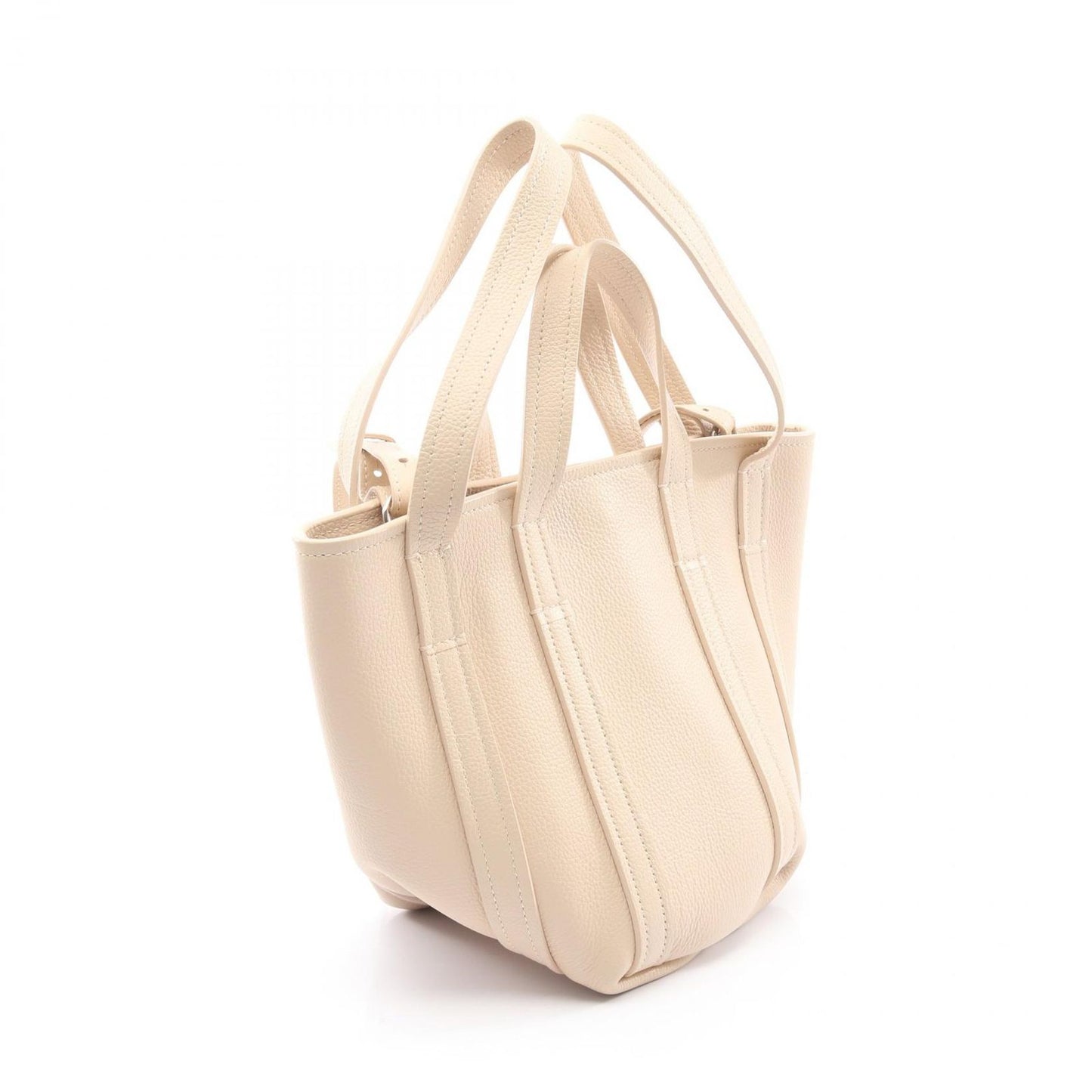 Balenciaga Handbag Everyday XS North South 2-Way Beige Leather — view 2