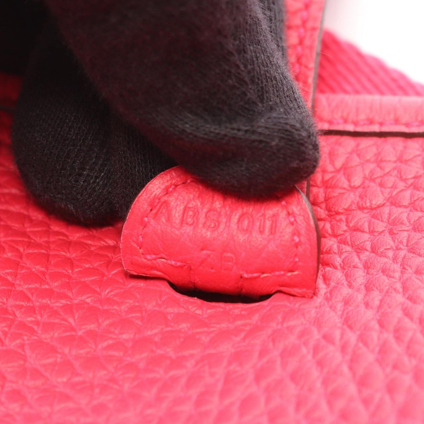 Hermes Shoulder Bag Evelyne Amazon TPM Rose Leather — view 5