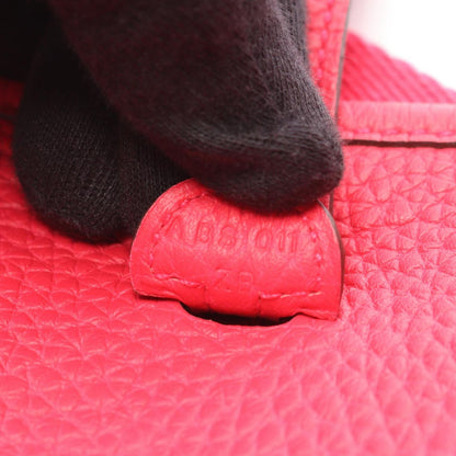 Hermes Shoulder Bag Evelyne Amazon TPM Rose Leather — view 5