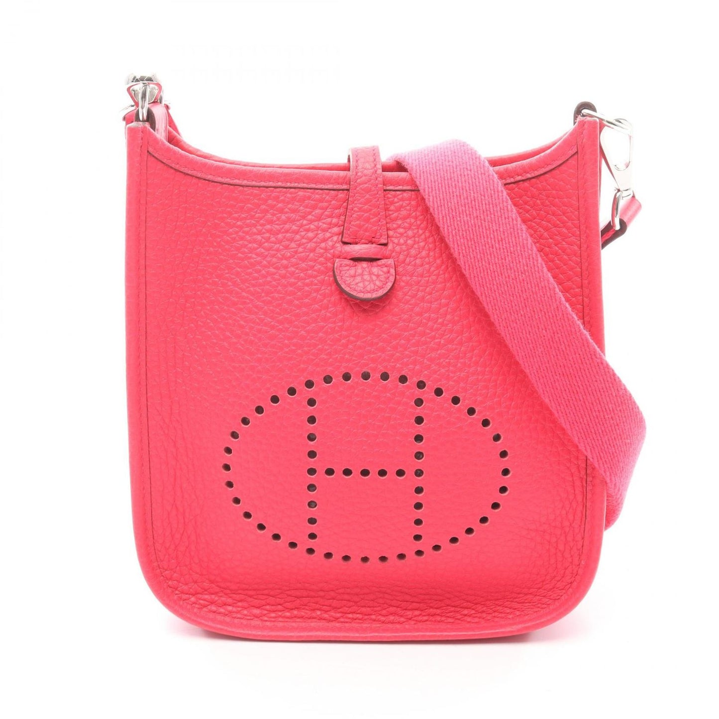 Hermes Shoulder Bag Evelyne Amazon TPM Rose Leather