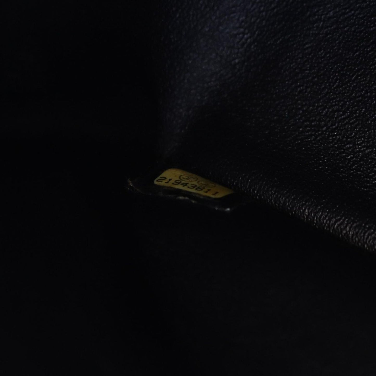 Chanel Shoulder Bag Big Quilted 34 Double Flap Black Leather Chain — view 5