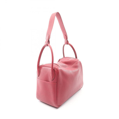 Hermes Shoulder Bag Lindy 30 Ruby Leather — view 2