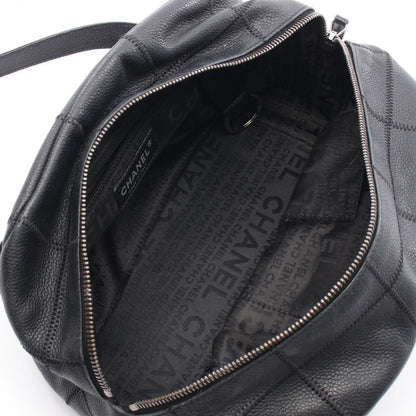 Chanel Choco Bar Black Leather Bar Shoulder Bag — view 3