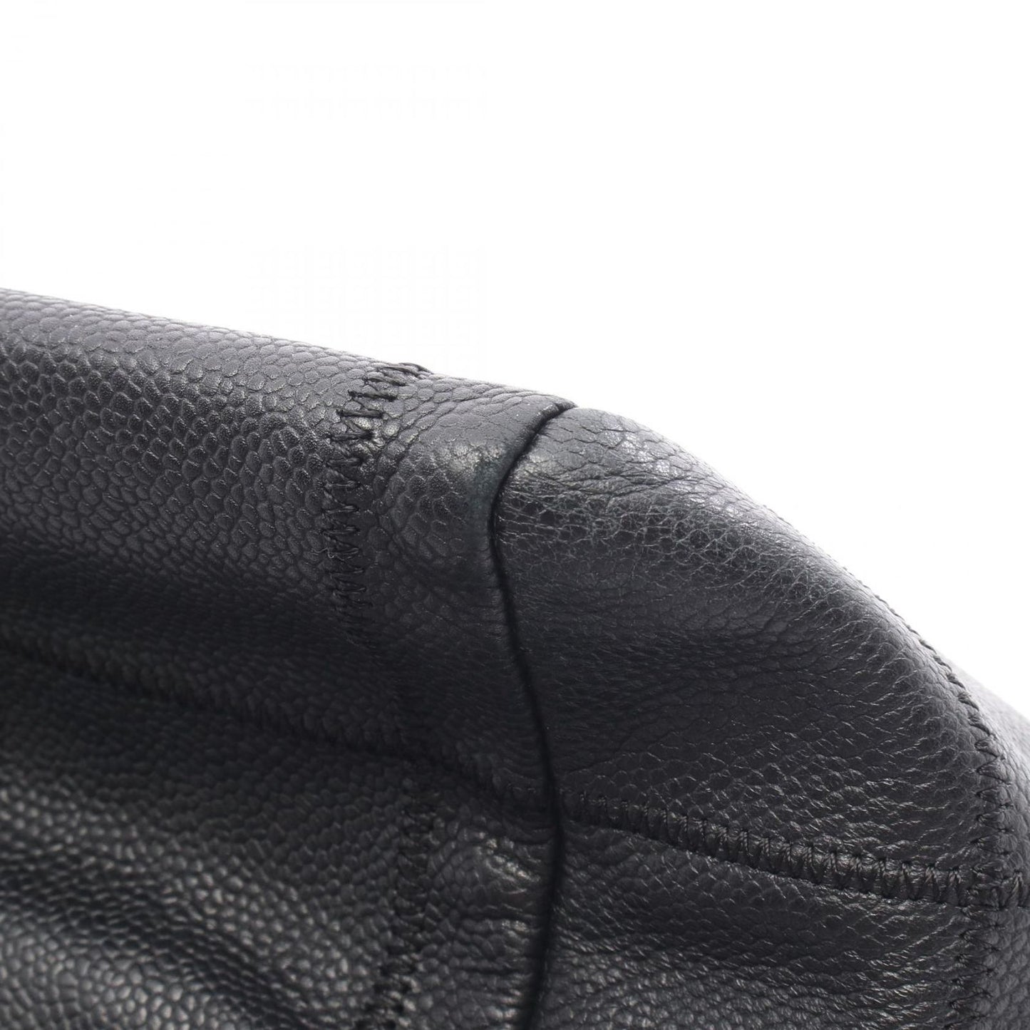 Chanel Choco Bar Black Leather Bar Shoulder Bag — view 6