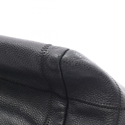 Chanel Choco Bar Black Leather Bar Shoulder Bag — view 6