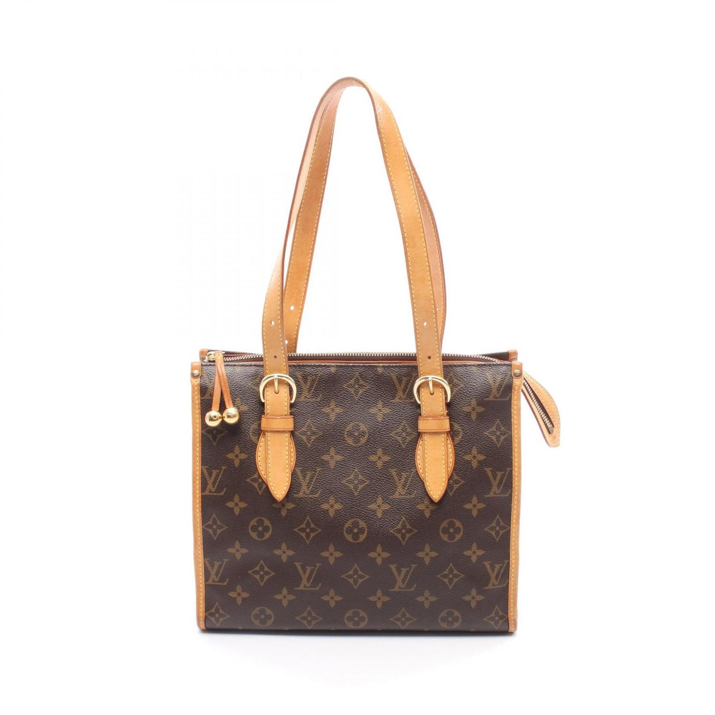 Louis Vuitton Tote Popincourt Canvas Leather
