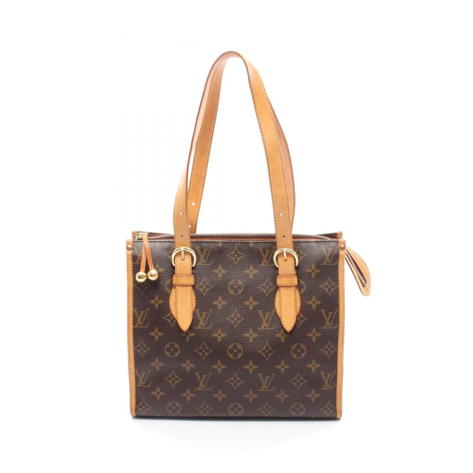 Louis Vuitton Tote Popincourt Canvas Leather