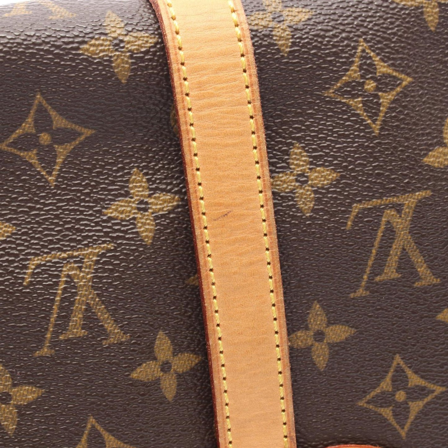 Louis Vuitton Shoulder Bag Saumur 30 Canvas Leather — view 7