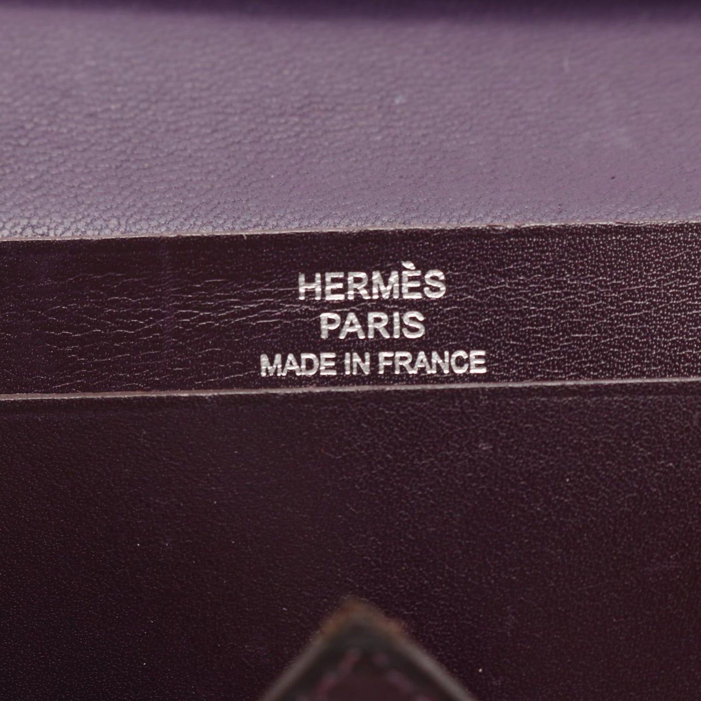 Hermes Card Case Bearn Mini Leather Calf — view 4