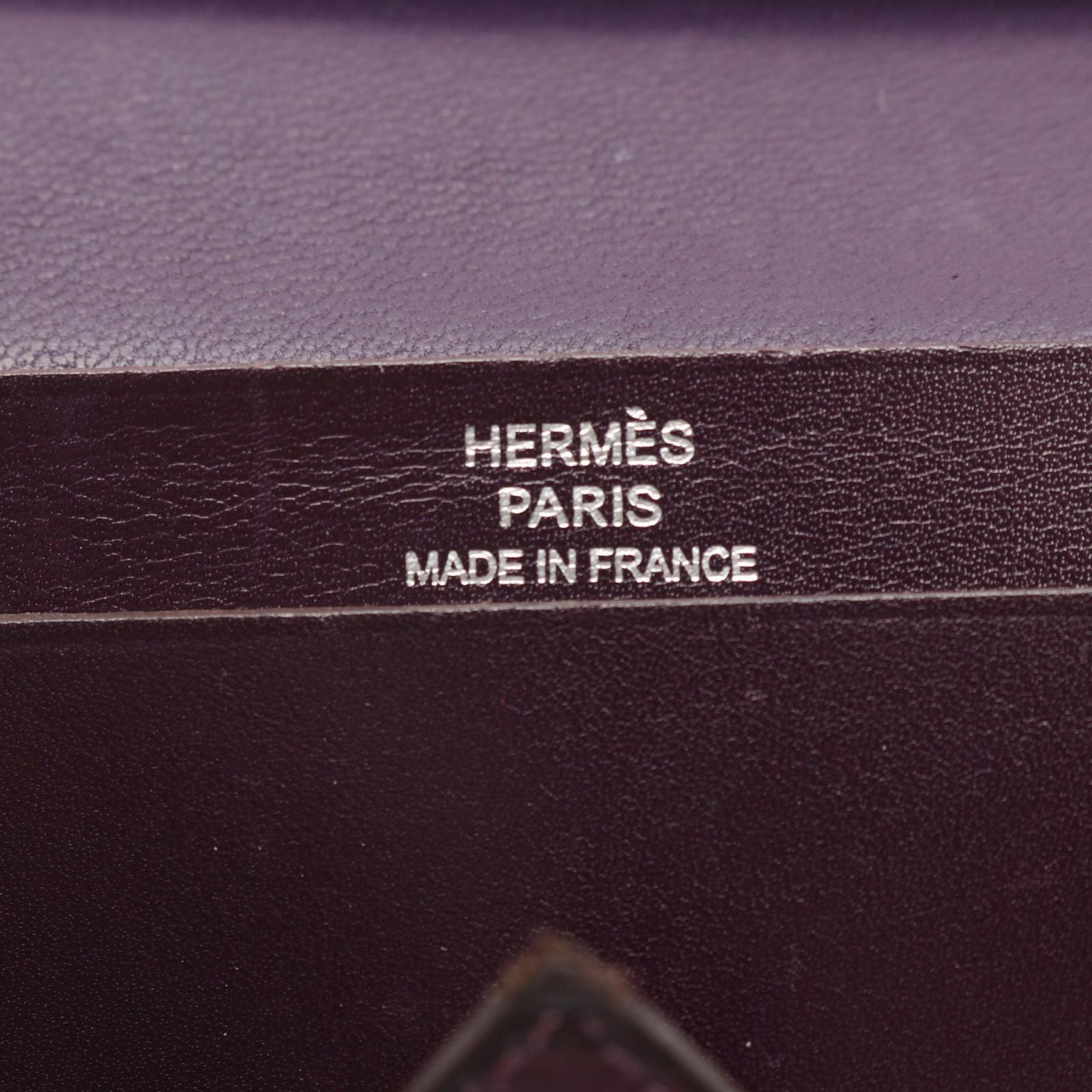 Hermes Card Case Bearn Mini Leather Calf — view 4