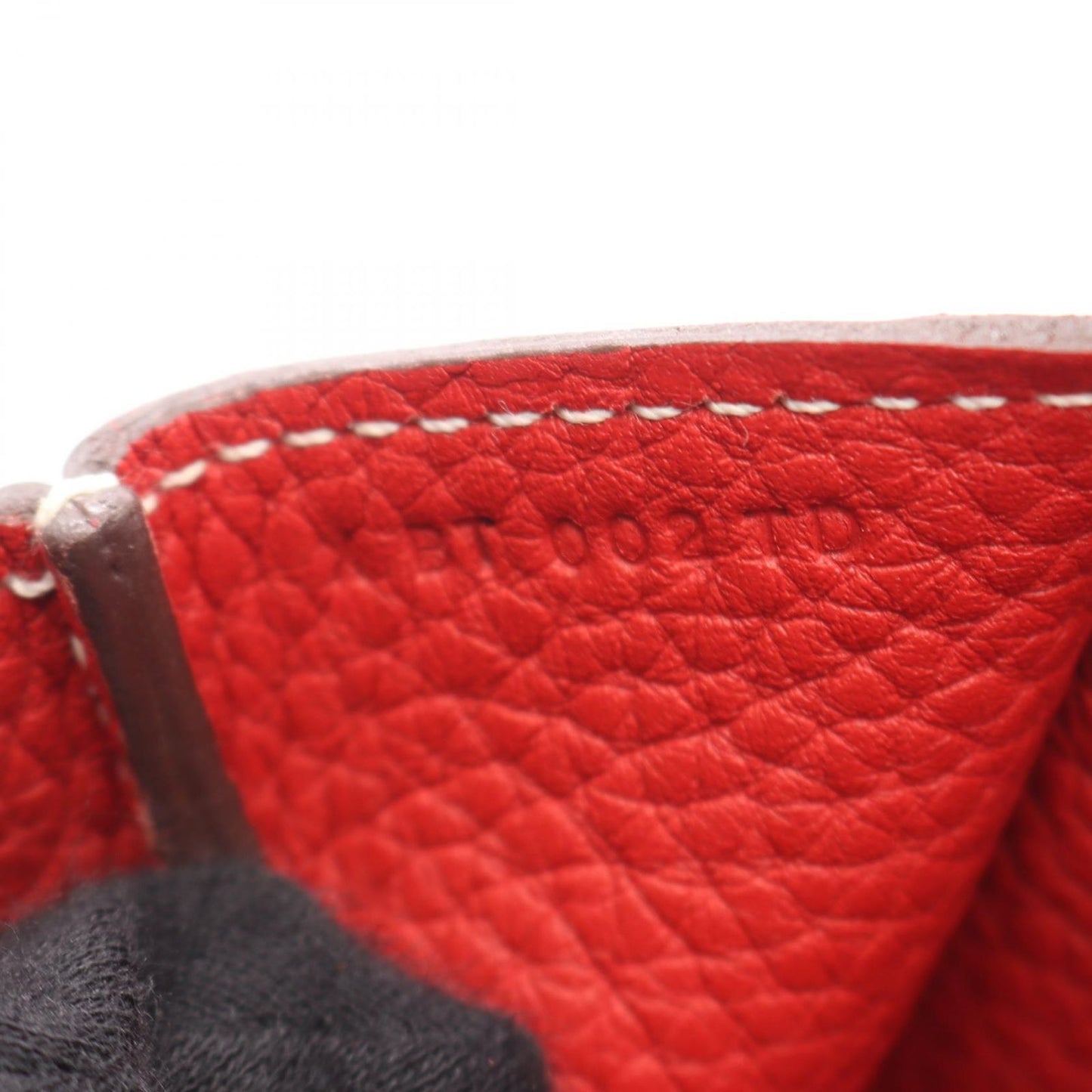 Hermes Handbag Halzan 31 2-Way Rouge Tomato Leather 31 — view 5