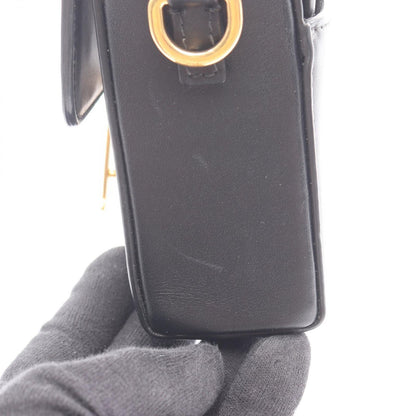 Dior Shoulder Bag 30 Montaigne Box Black Leather — view 5