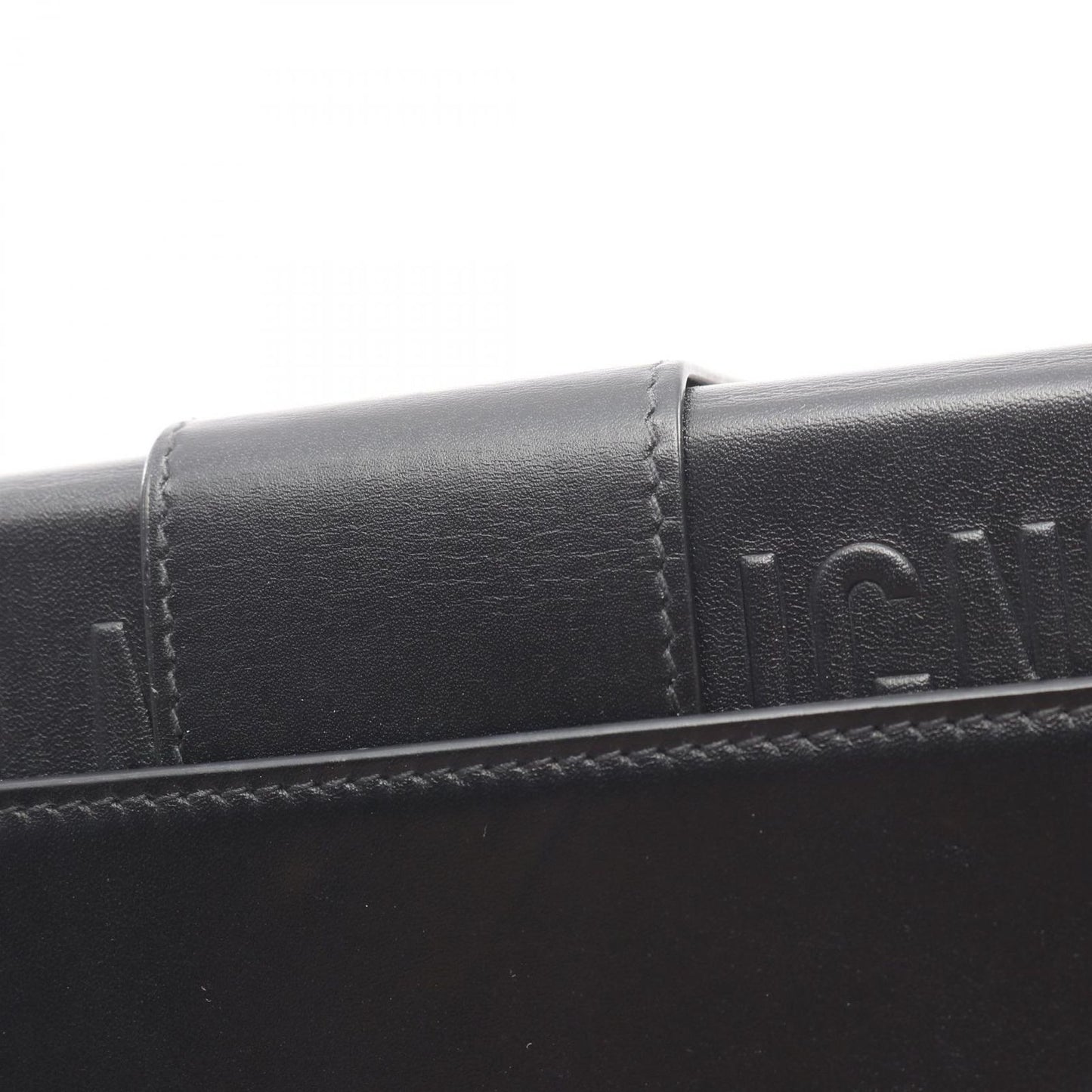Dior Shoulder Bag 30 Montaigne Box Black Leather — view 8