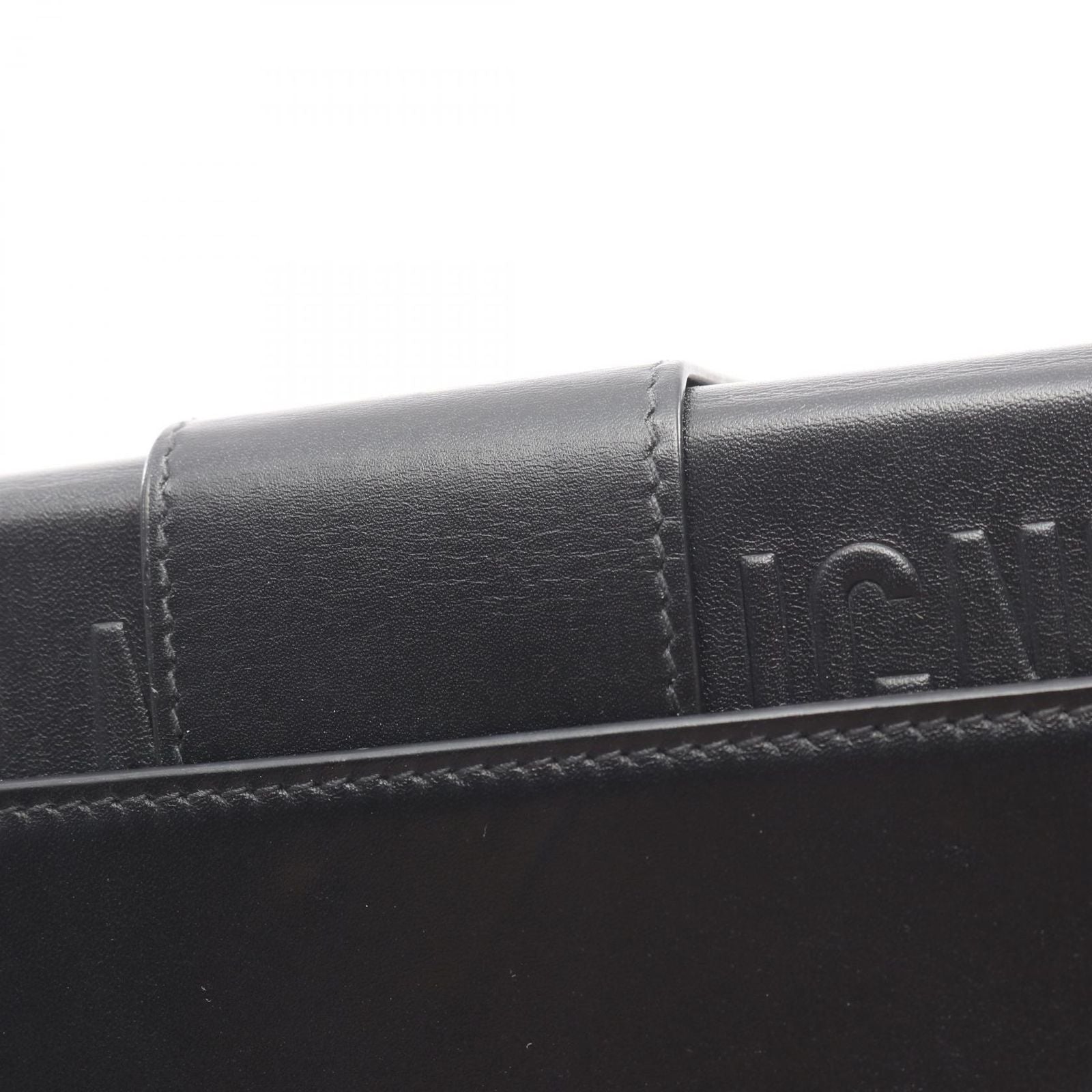 Dior Shoulder Bag 30 Montaigne Box Black Leather — view 8