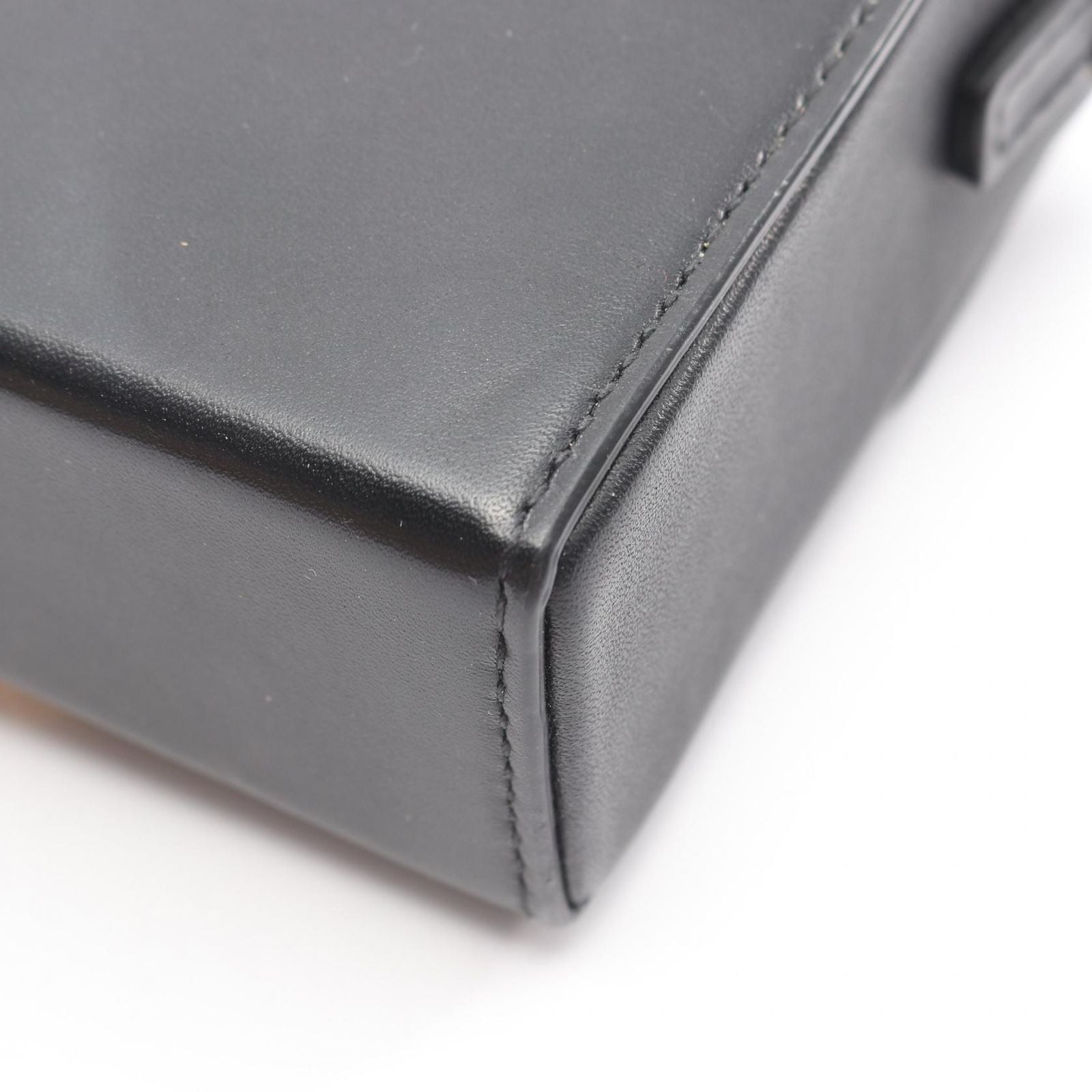 Dior Shoulder Bag 30 Montaigne Box Black Leather — view 7