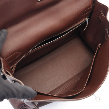 Hermes Handbag Kelly 32 Retourne 2-Way Havana Leather — view 3