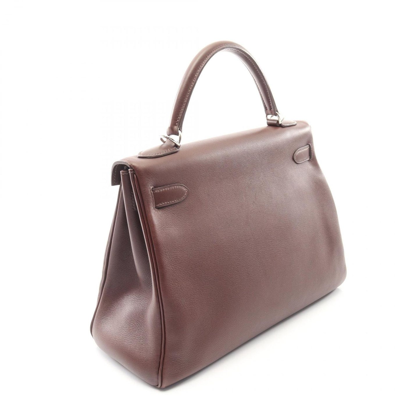 Hermes Handbag Kelly 32 Retourne 2-Way Havana Leather — view 2