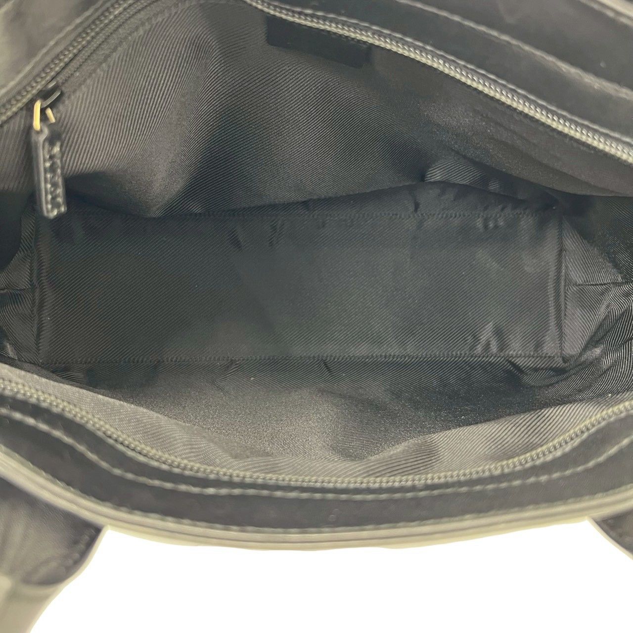 Gucci GG Canvas Pattern Leather Mini Tote Boston Bag Black — view 9