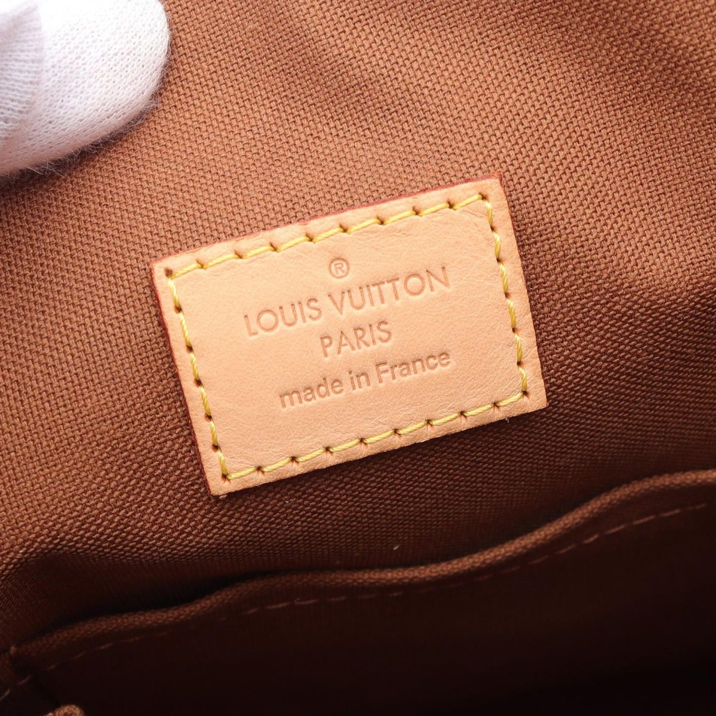 Louis Vuitton Handbag Odeon GM Canvas Leather — view 4